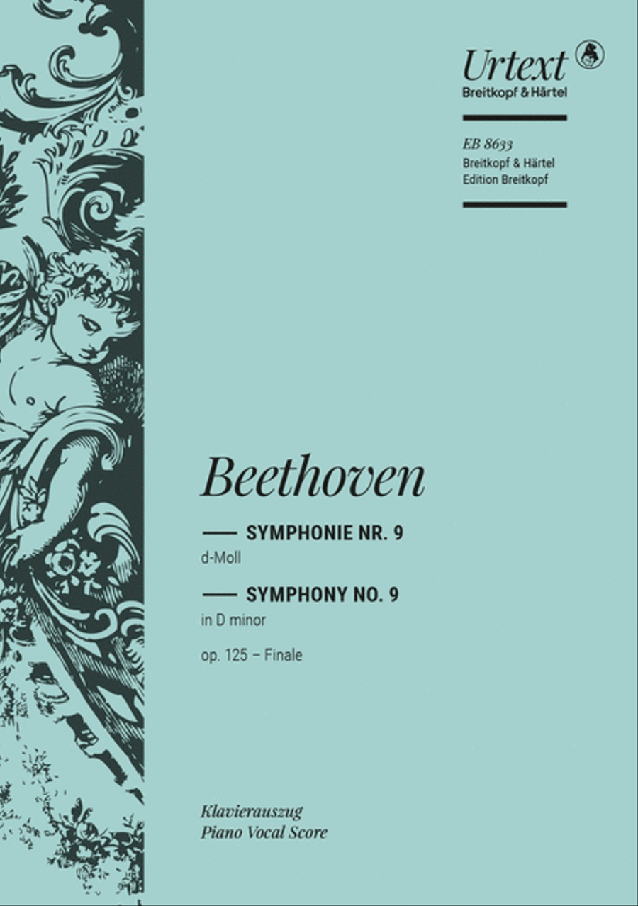 Symphony No. 9 in D minor Op. 125 4-Part scores gallery preview page 1