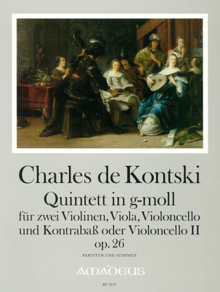 Book cover for Quintet in G minor Op. 26