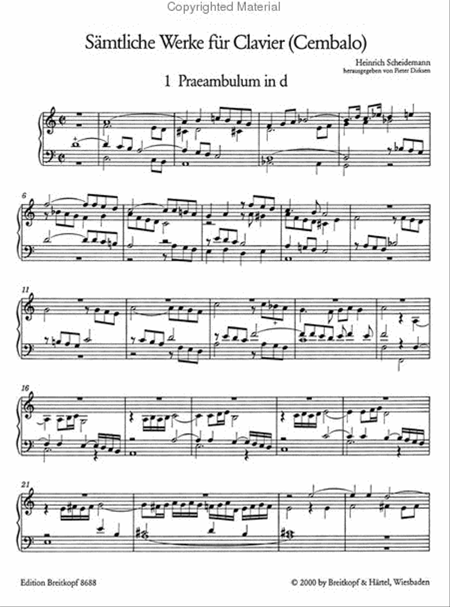 Complete Harpsichord Music Harpsichord scores gallery preview page 2