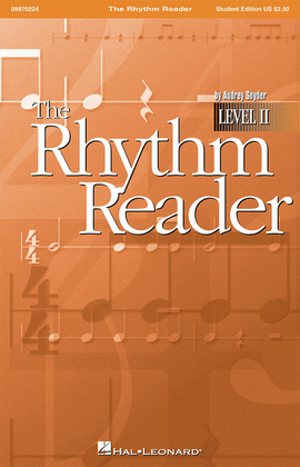 Book cover for The Rhythm Reader, Level 2