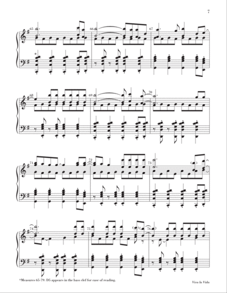 Viva la Vida 5-Octaves scores gallery preview page 19