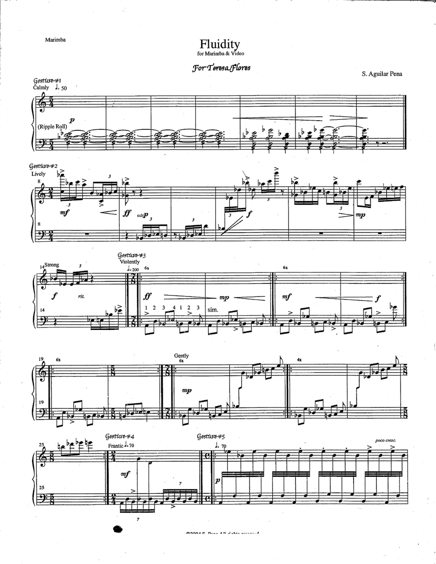 Marimba sheet music new arrivals