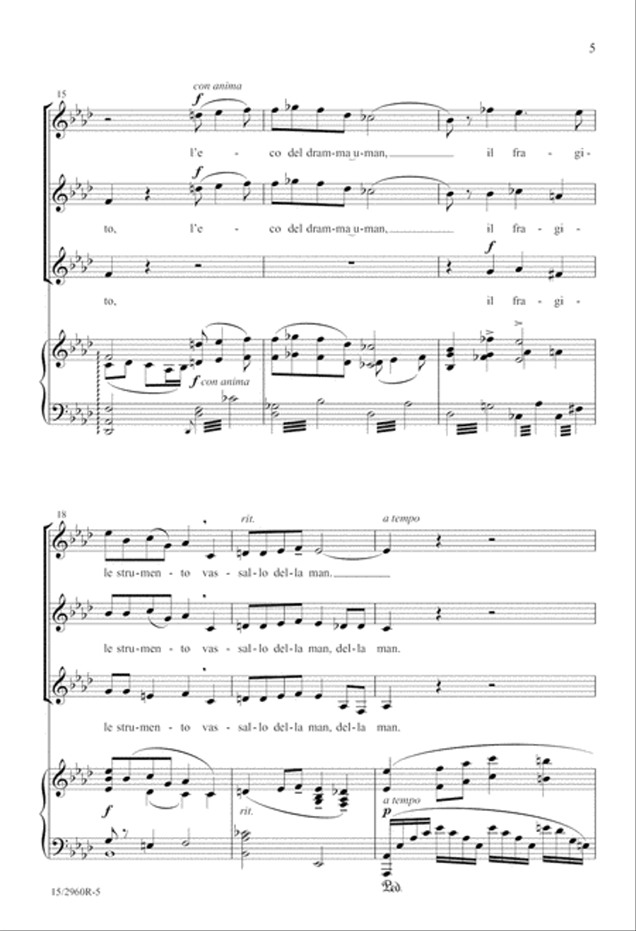 Io son l'umile ancella SSA scores gallery preview page 5