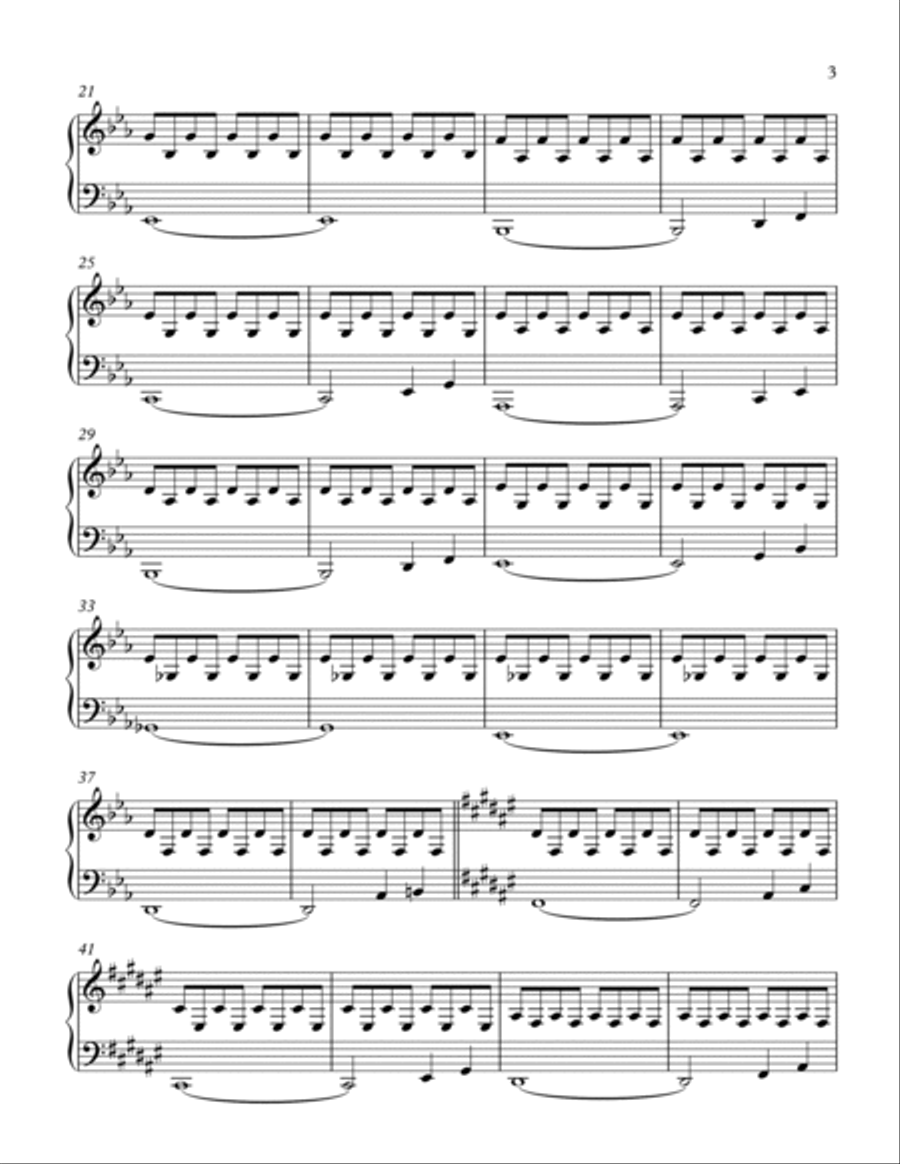 Peace of Music Piano Solo scores gallery preview page 3