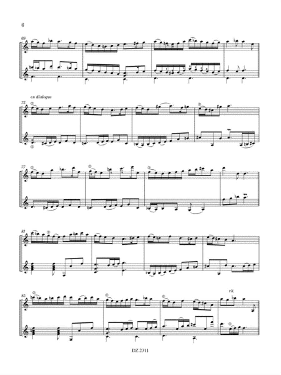 Greensleeves’changes Greensleeves’changes Classical Guitar scores gallery preview page 6