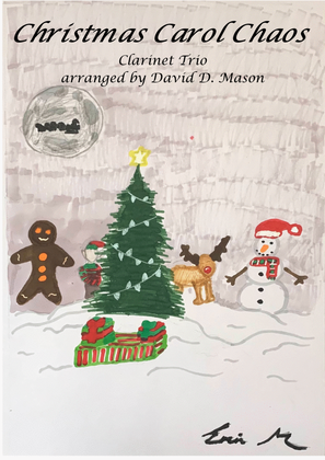 Christmas Carol Chaos for Clarinet Trio and Piano