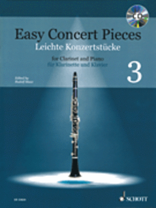 Book cover for Easy Concert Pieces - Volume 3