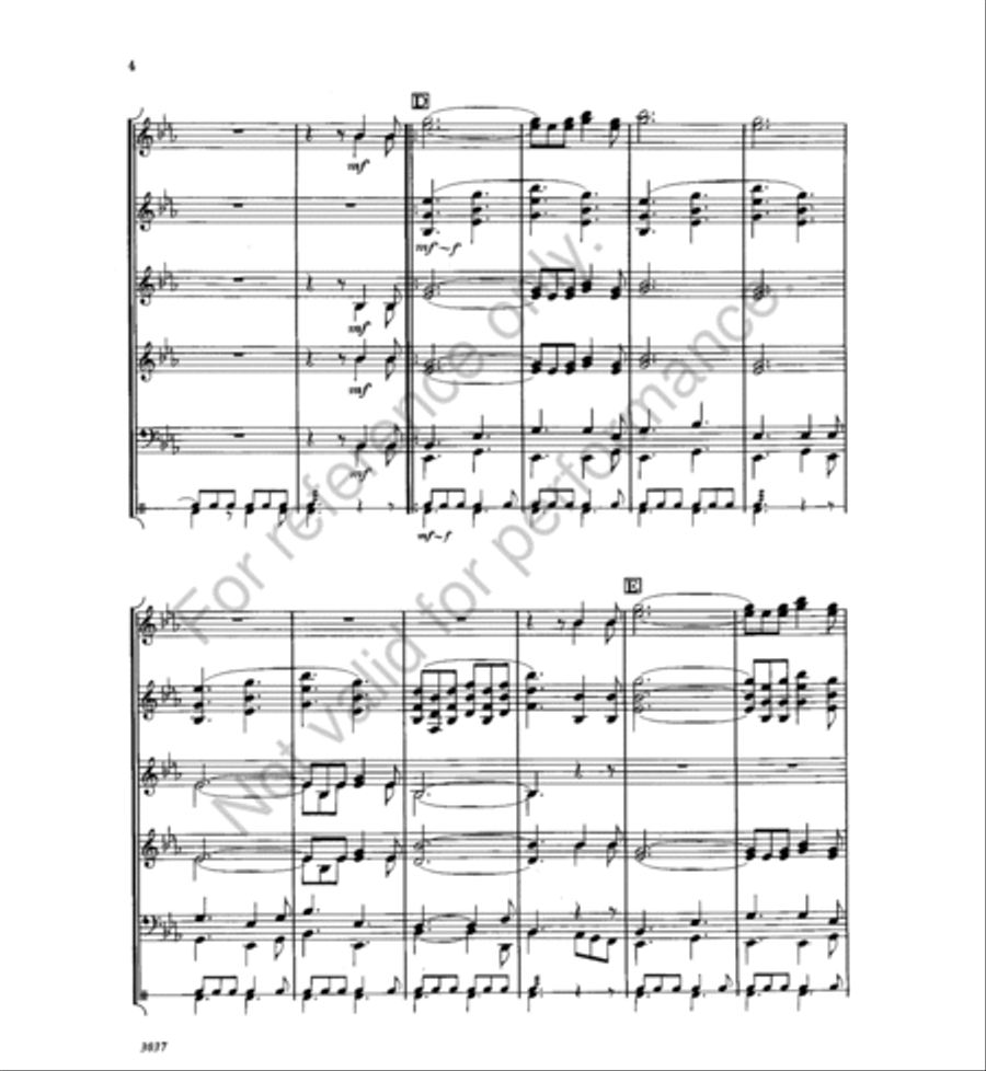 March King Medley March King Medley Concert Band scores gallery preview page 4
