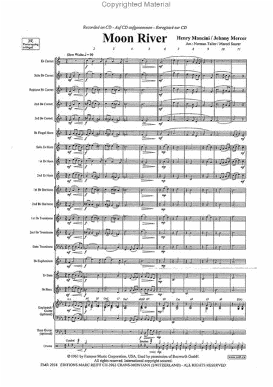 Moon River Brass Band scores gallery preview page 3