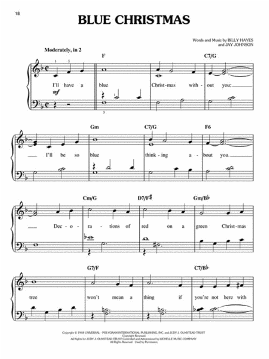 The Best Christmas Songs Ever – 5th Edition Piano scores gallery preview page 3