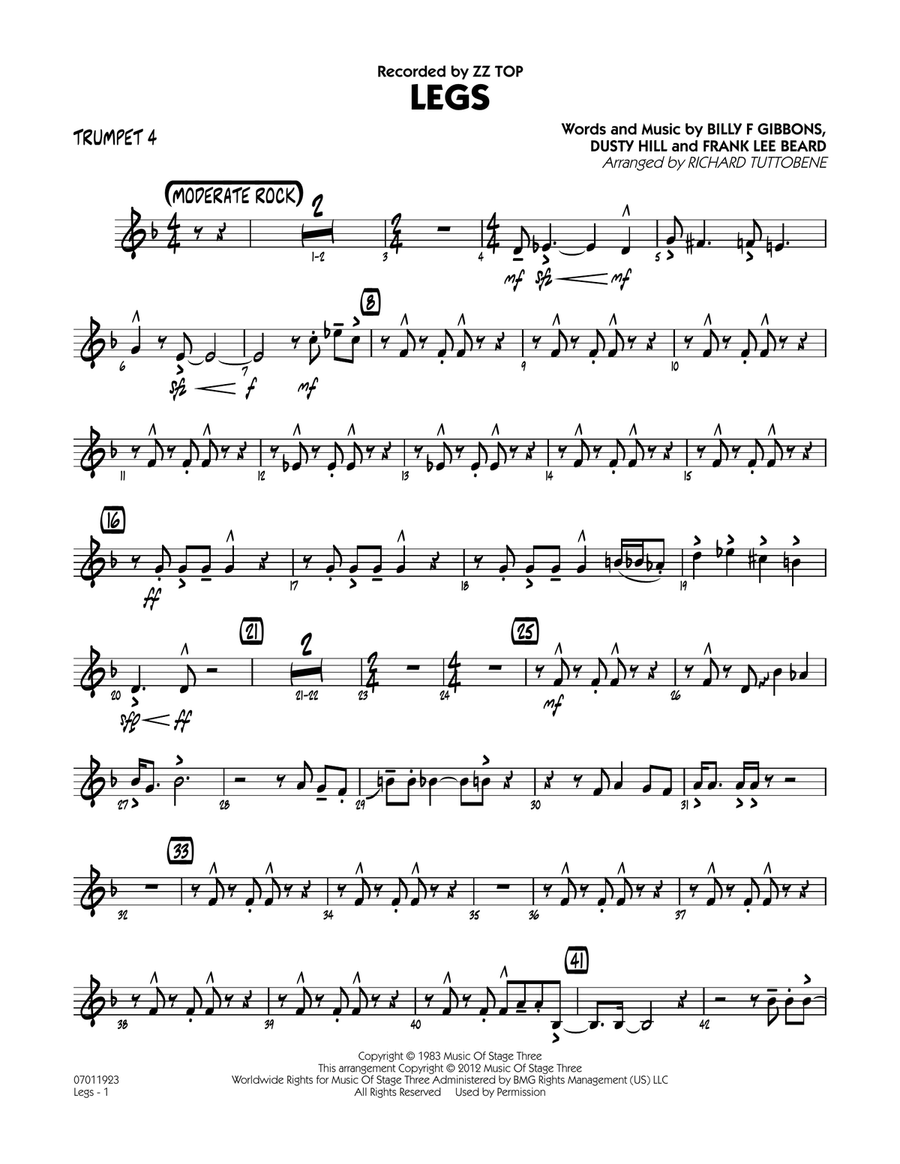 Legs - Trumpet 4