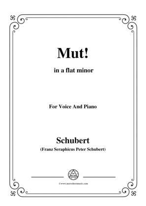 Schubert-Gute Nacht,from 'Winterreise',Op.89(D.911) No.1,in e flat minor,for Voice&Piano