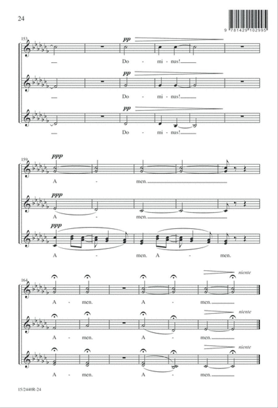 Cantate Domino SSA scores gallery preview page 24