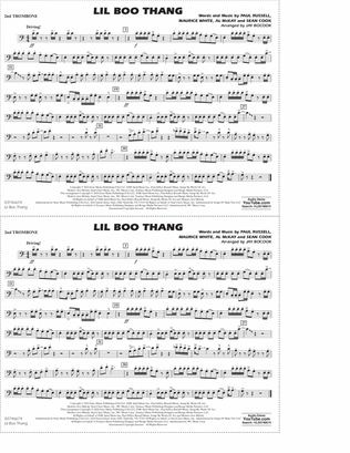 Lil Boo Thang (arr. Jay Bocook) - 2nd Trombone