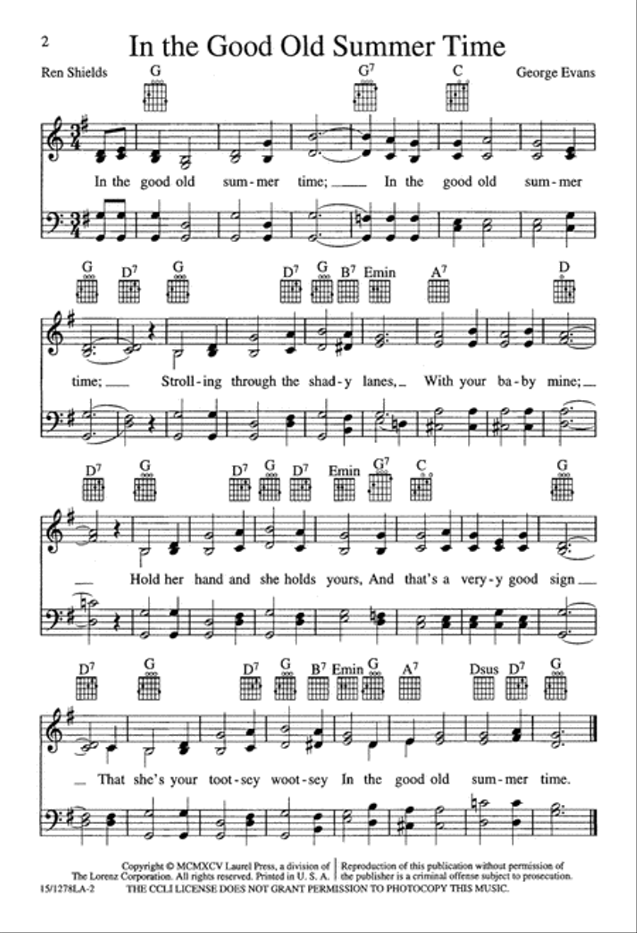 Little Big Note Songbook - Secular Edition 4-Part scores gallery preview page 2
