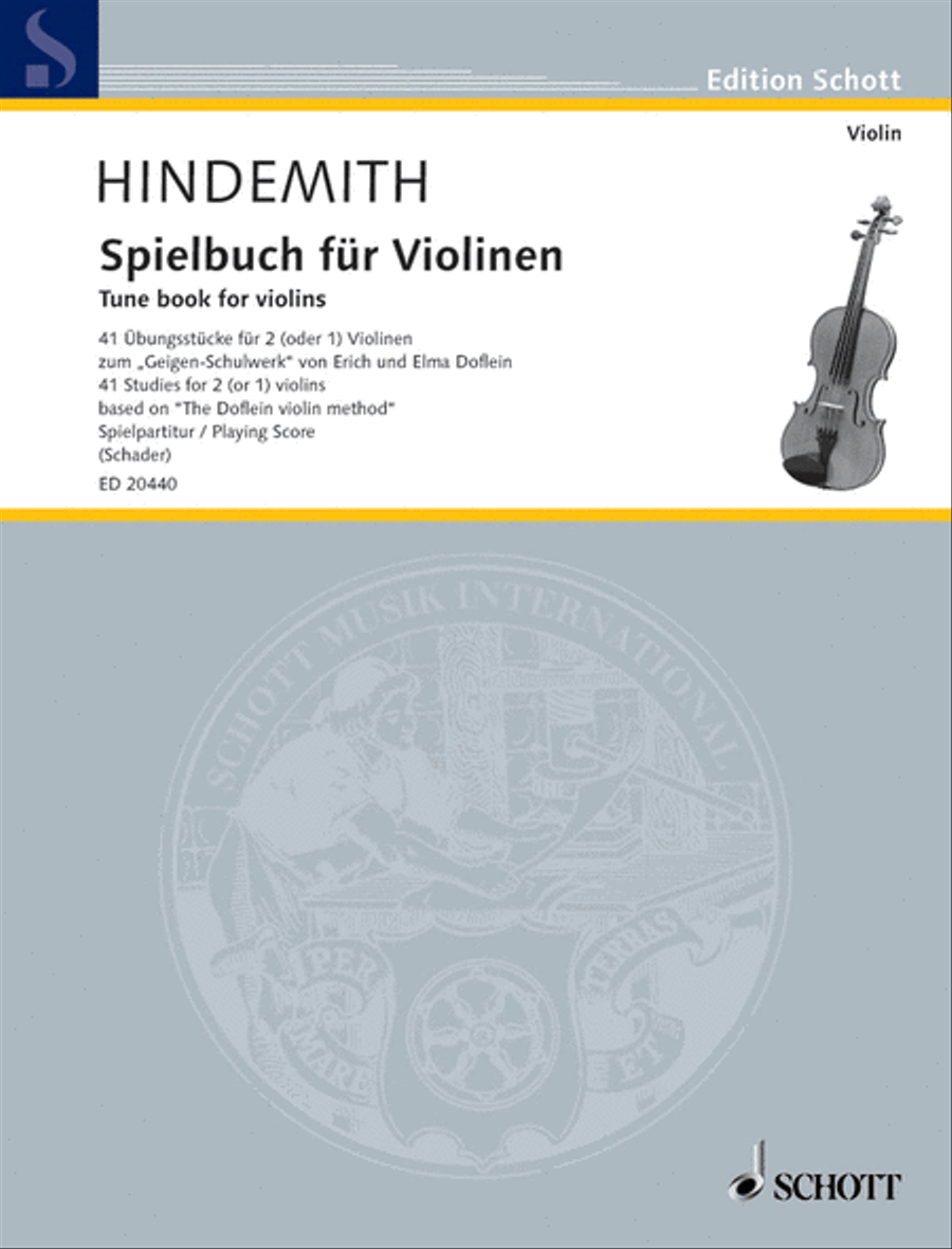 Tune Book for Violins String Duet scores gallery preview page 1