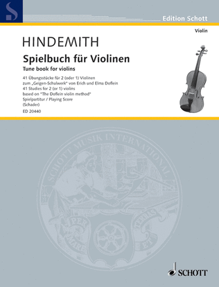 Tune Book for Violins