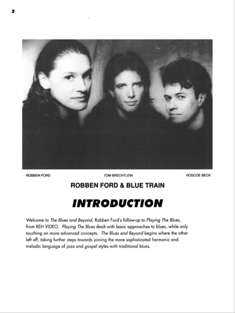 Robben Ford -- The Blues and Beyond Electric Guitar scores gallery preview page 3