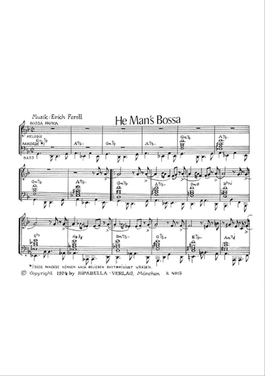 He Man's Bossa Piano Solo scores gallery preview page 3