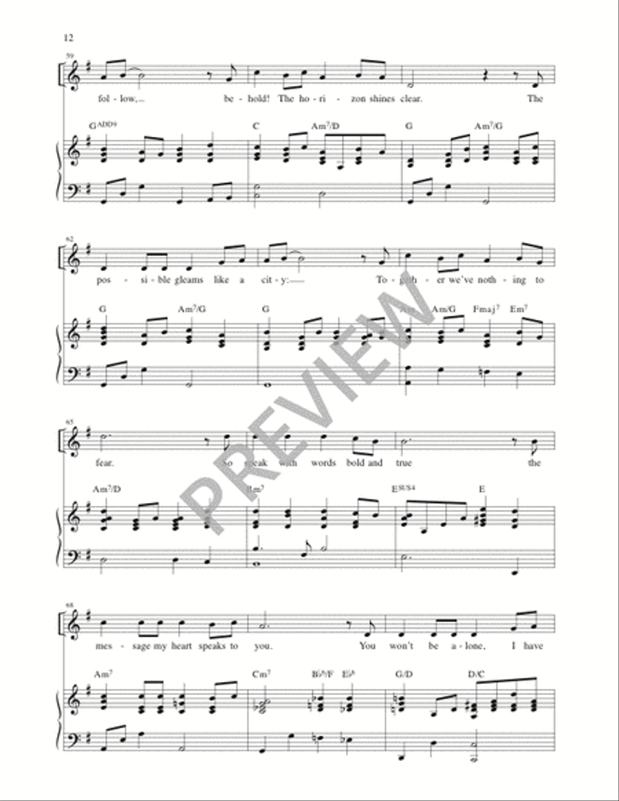 Blest Are Those Who Love You - Volume 3, Additional Solos with Optional Congregation Choir scores gallery preview page 14