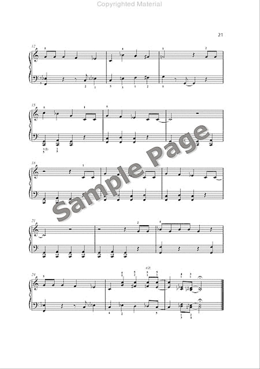 The Classical Piano Method – Repertoire Collection 2 Piano Method scores gallery preview page 22