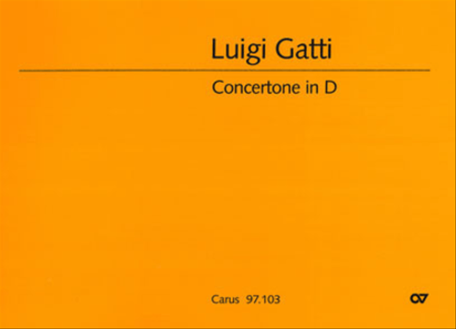 Concertone in D major Horn scores gallery preview page 1