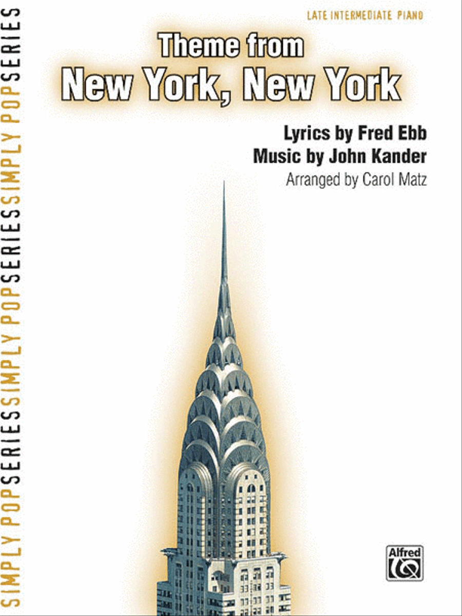 New York, New York, Theme from Small Ensemble scores gallery preview page 1