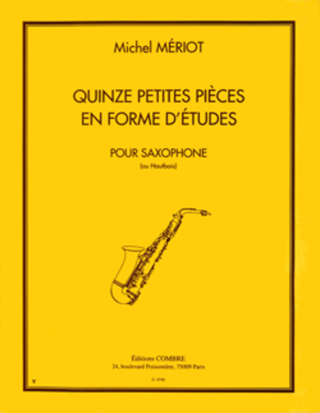 Petites pieces en forme d'etudes (15)