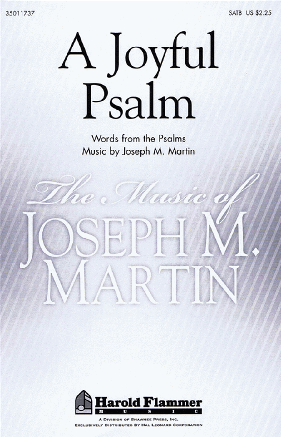 A Joyful Psalm 4-Part scores gallery preview page 1