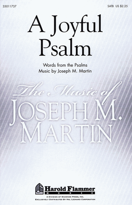 Book cover for A Joyful Psalm