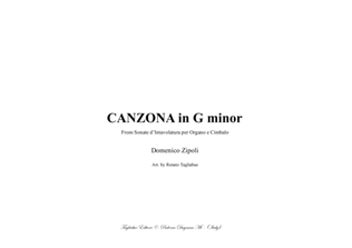 CANZONA IN G MINOR - D. Zipoli - From Sonate d’Intavolatura per Organo e Cimbalo
