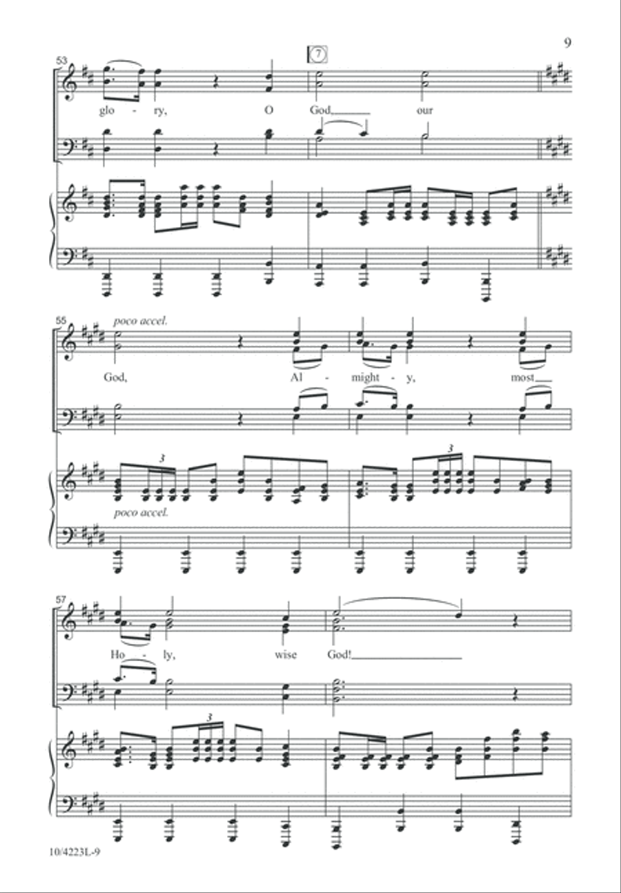 Only God 4-Part scores gallery preview page 9