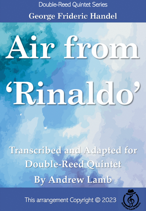 Air from 'Rinaldo' (arr. for Double Reed Quintet)