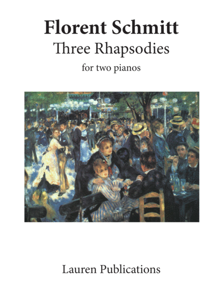 Three Rhapsodies for two pianos