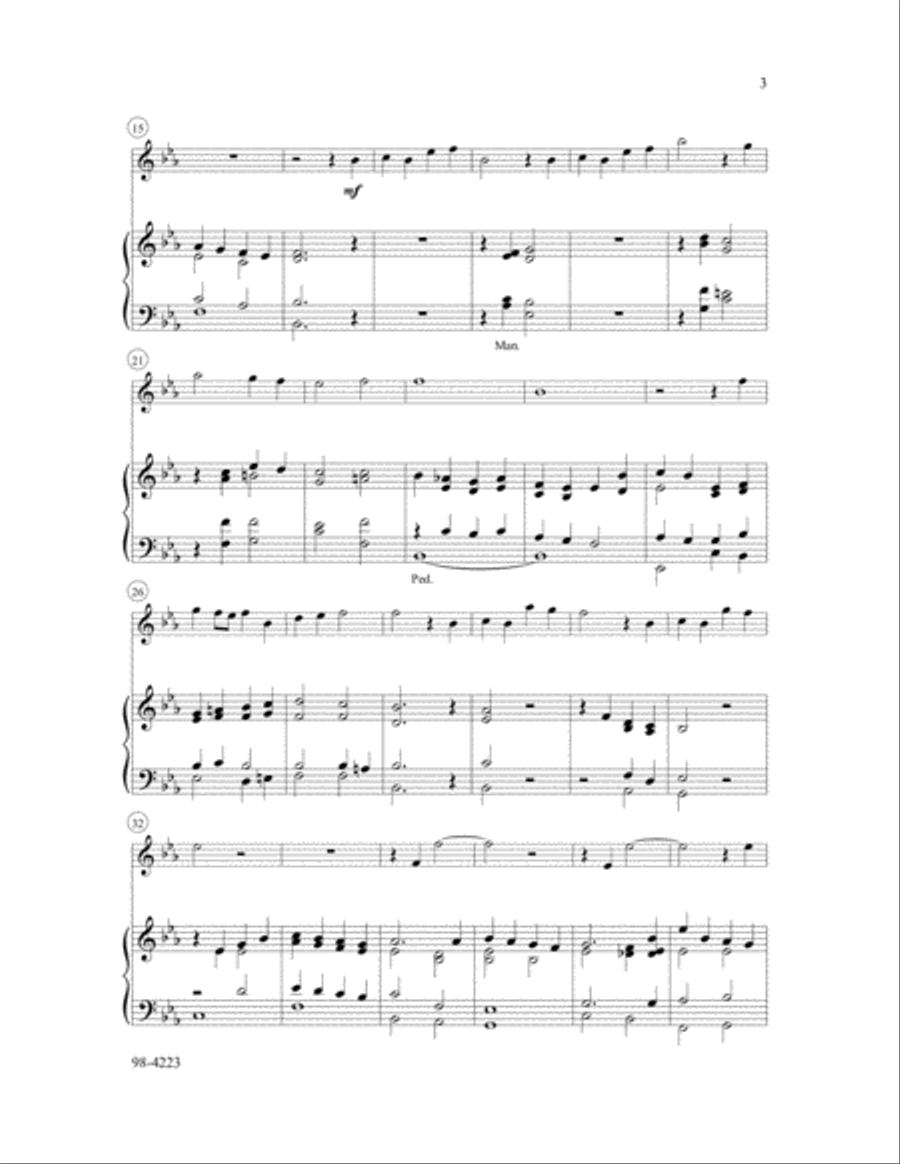 The Gifts Christ Freely Gives 4-Part scores gallery preview page 3