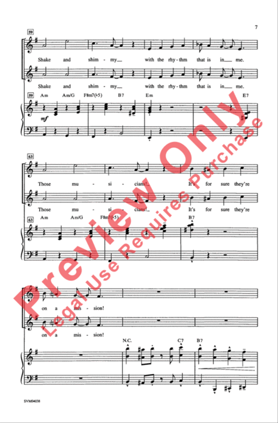 It's Ragtime! 2-Part scores gallery preview page 7