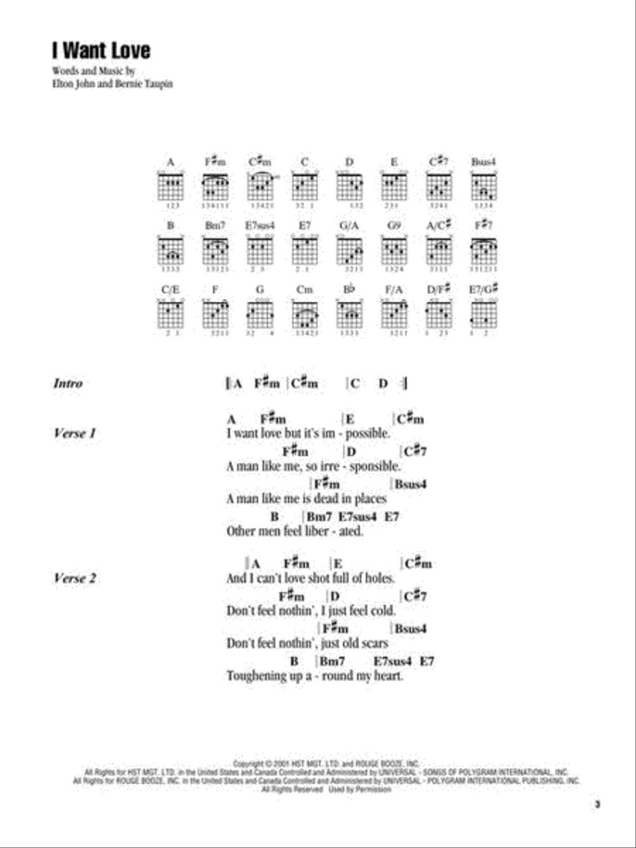 Rocketman - Strum & Sing Series for Guitar