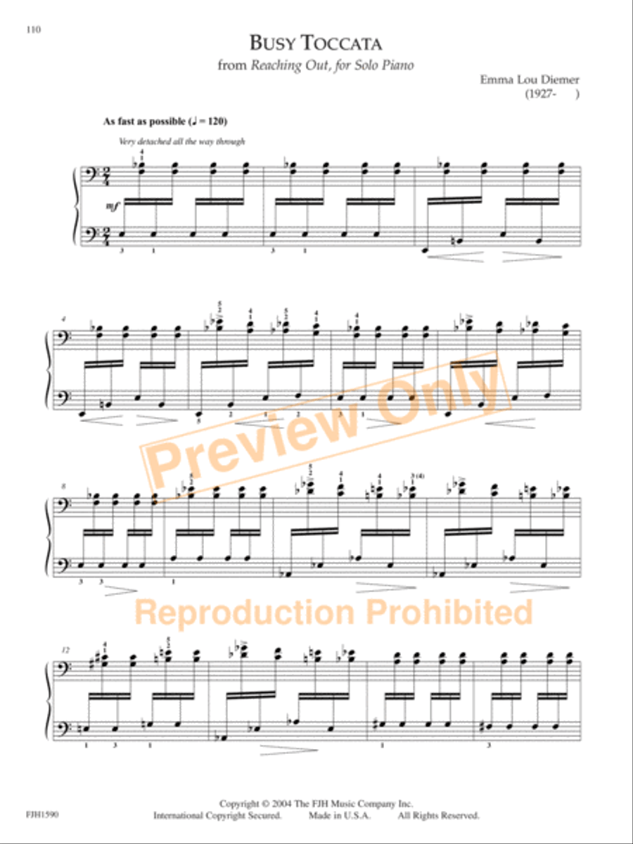 The Festival Collection!, Book 6 (NFMC) Piano Method scores gallery preview page 3