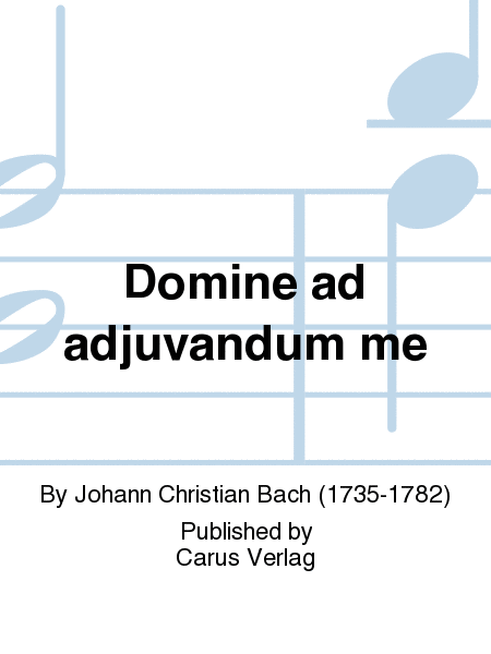 Domine ad adjuvandum me