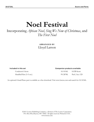 Noel Festival - Reproducible Handbell Score and Parts