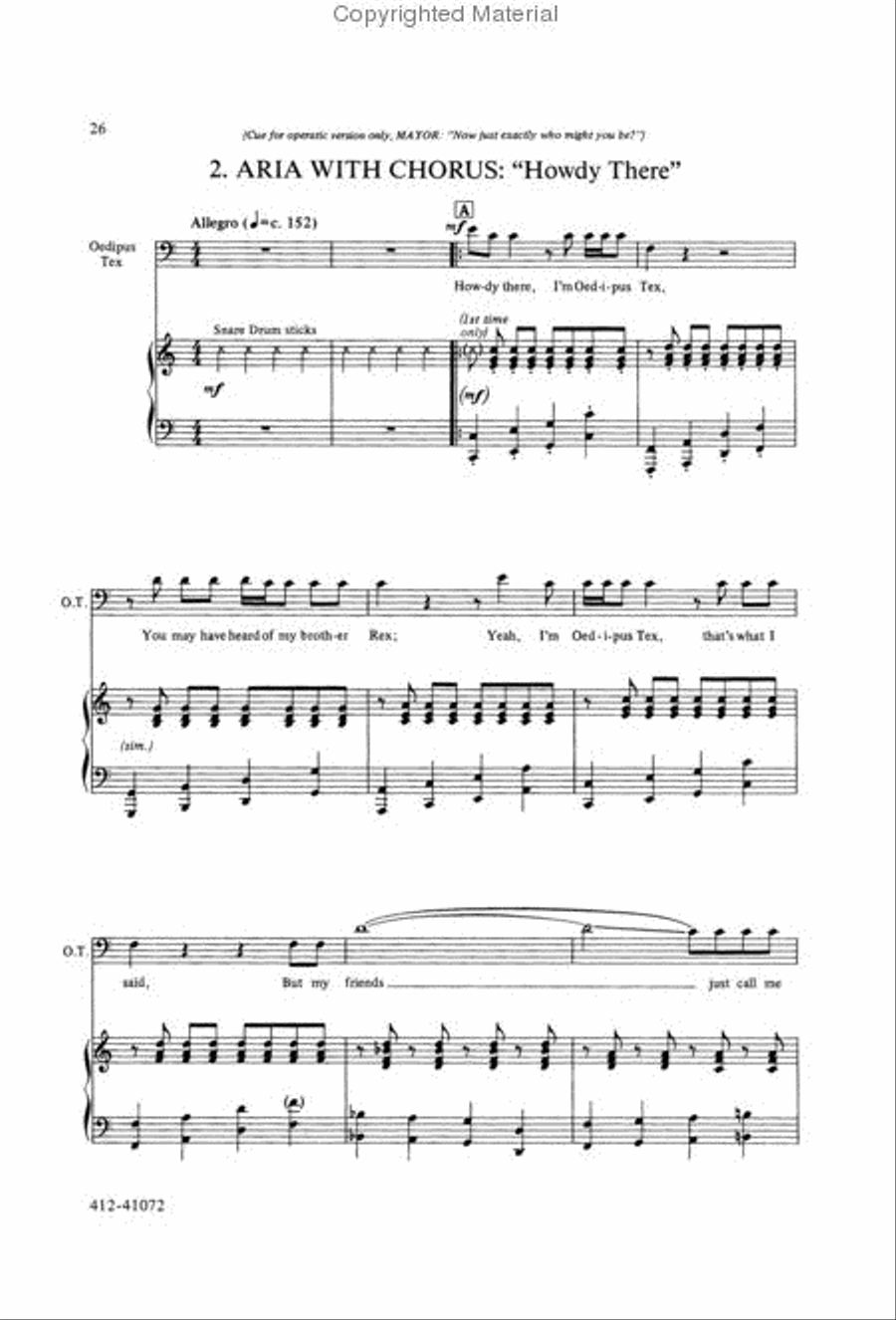 Oedipus Tex (S.150) Choir scores gallery preview page 4