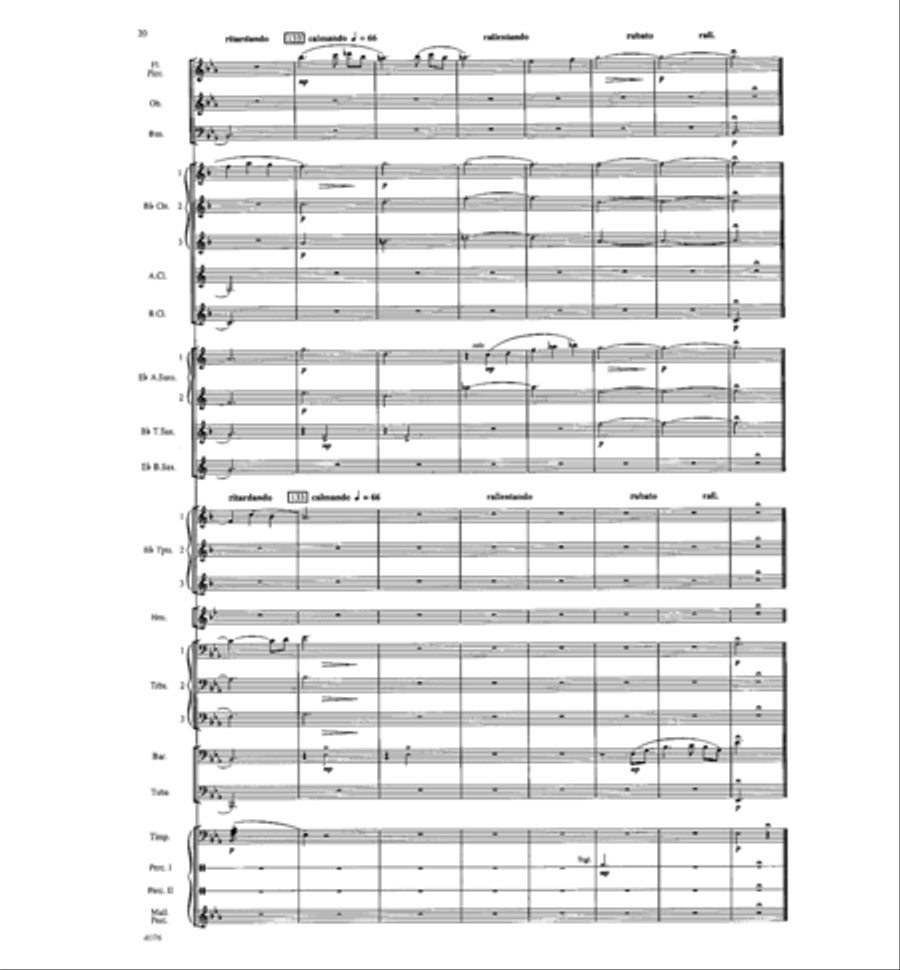 West Highlands Sojourn West Highlands Sojourn Concert Band scores gallery preview page 21