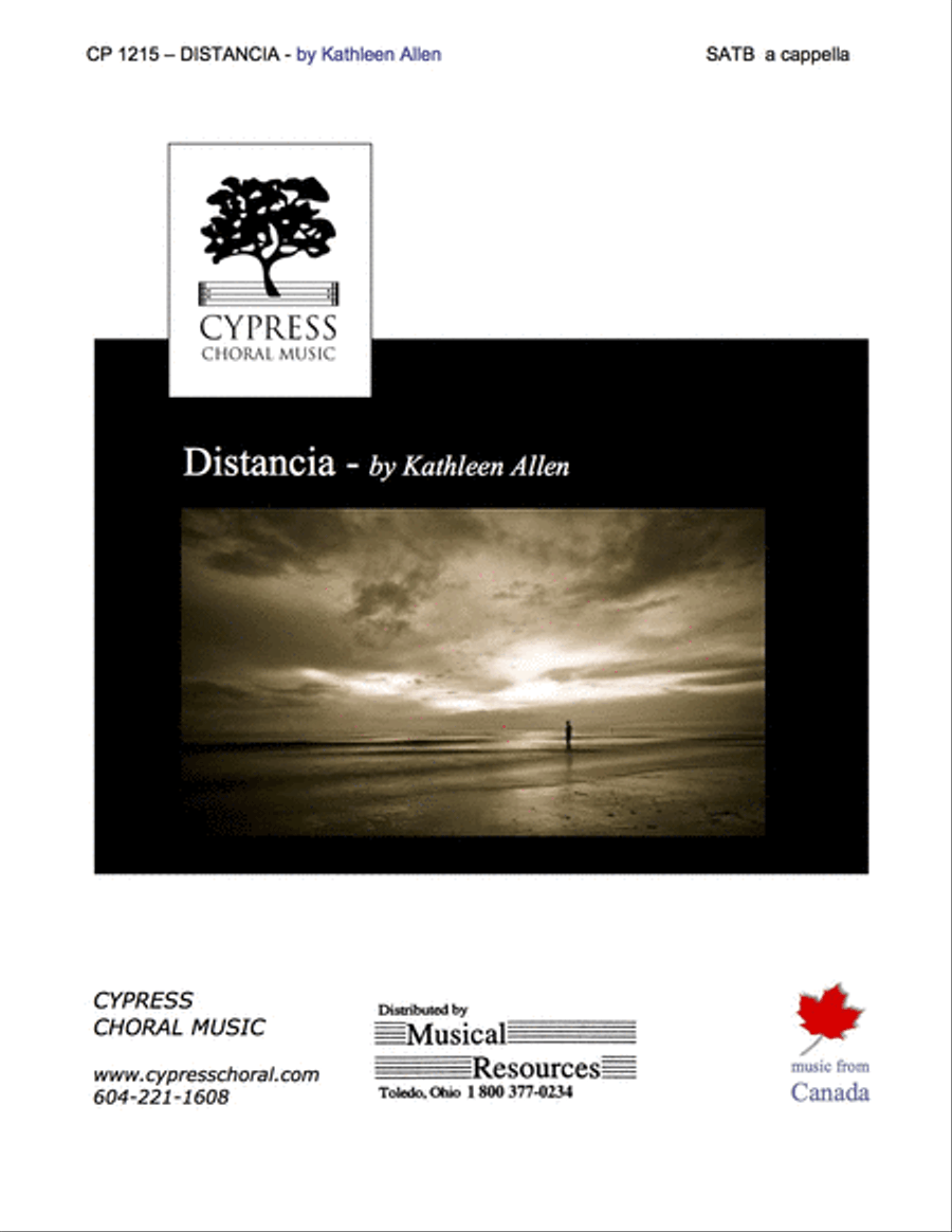 Distancia SSAATB scores gallery preview page 1