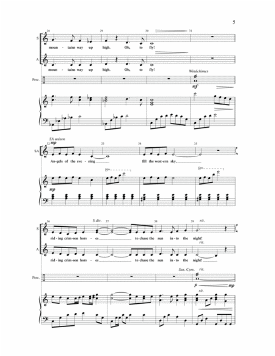 Caverns in the Clouds SSA scores gallery preview page 4