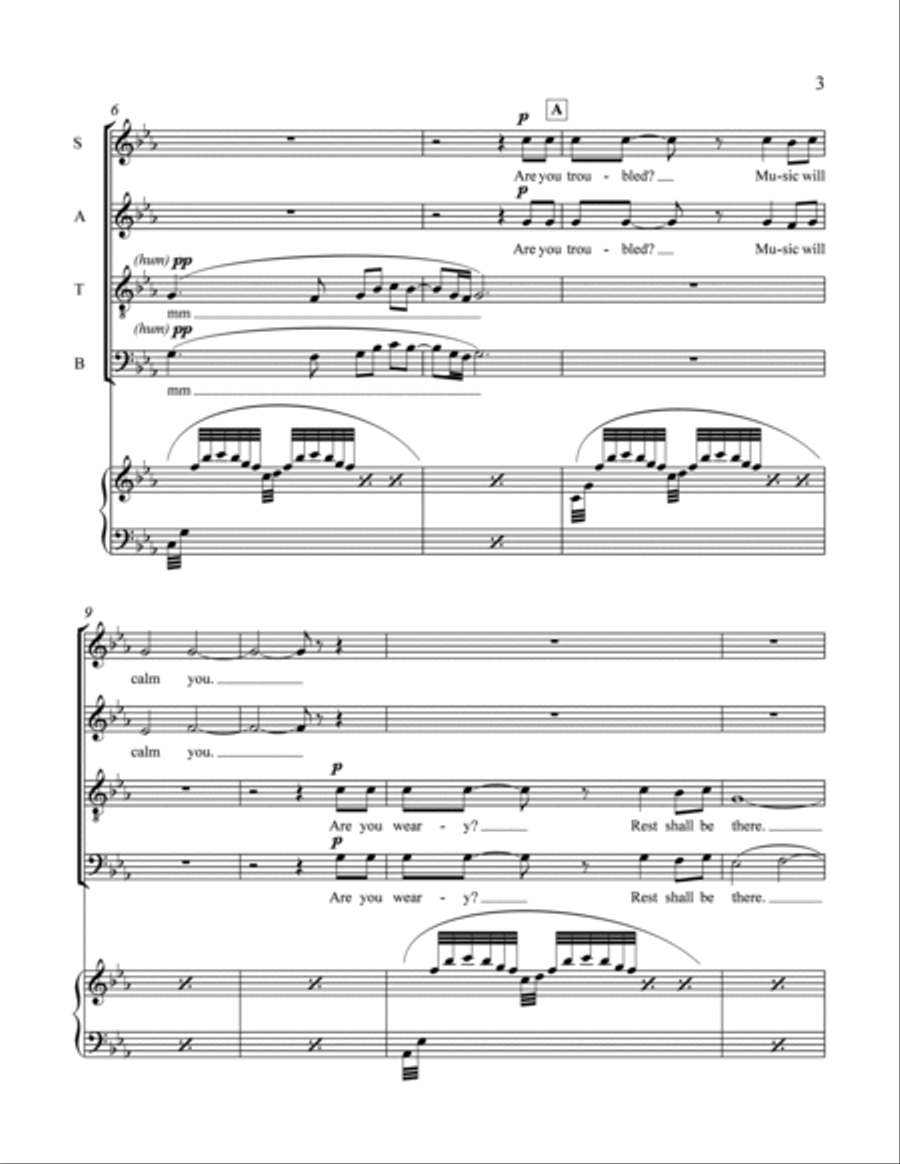 Let Music Fill the Air 4-Part scores gallery preview page 2