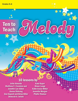 Book cover for Ten to Teach Melody