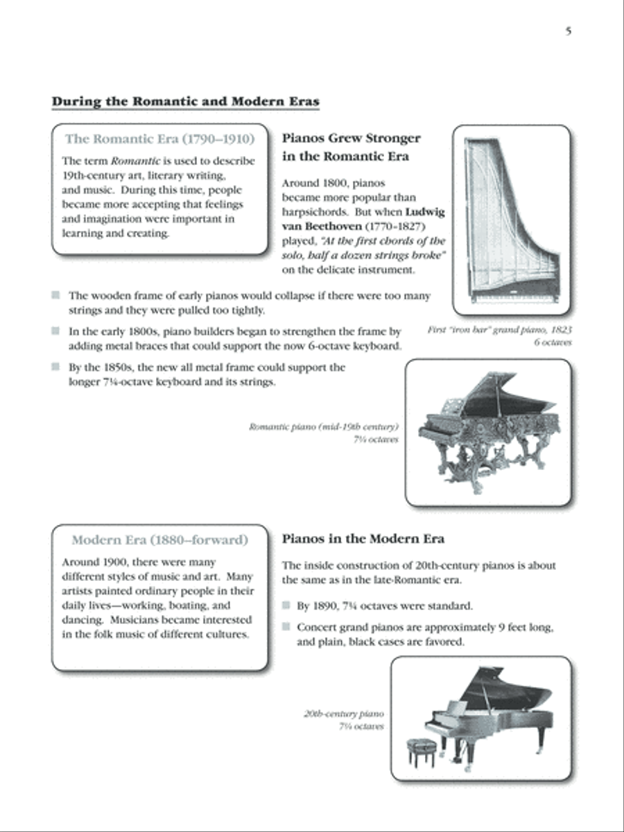 Exploring Piano Classics Repertoire Easy Piano scores gallery preview page 8