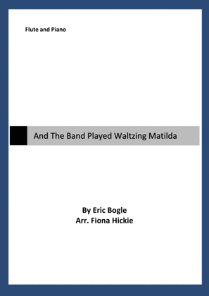 Book cover for And The Band Played Waltzing Matilda
