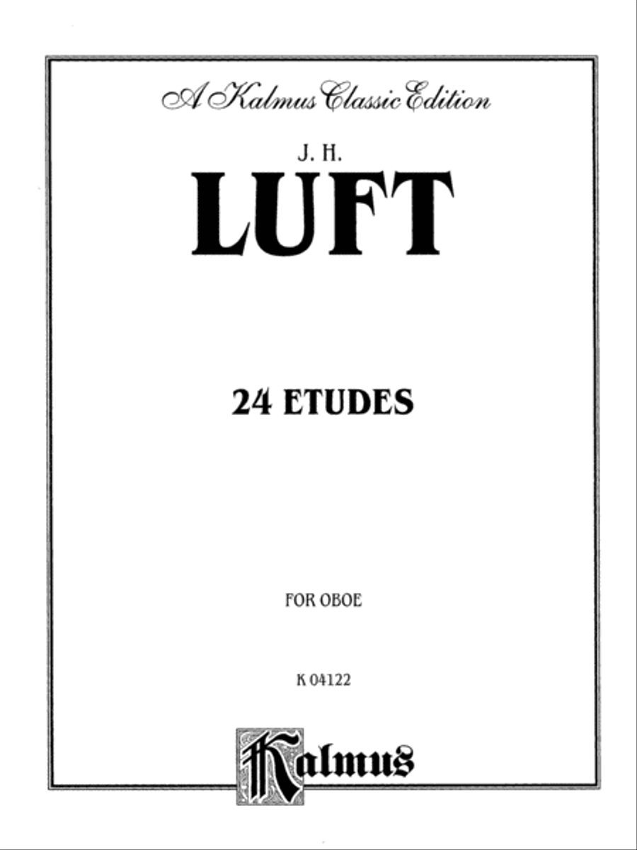 Twenty-four Studies Twenty-four Studies Oboe scores gallery preview page 2