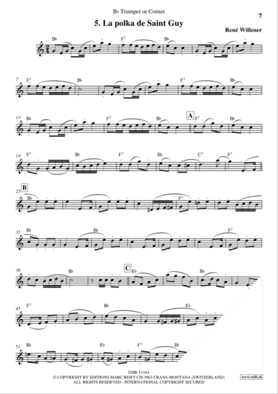 La Fete au Chalet Volume 4 Cornet scores gallery preview page 7